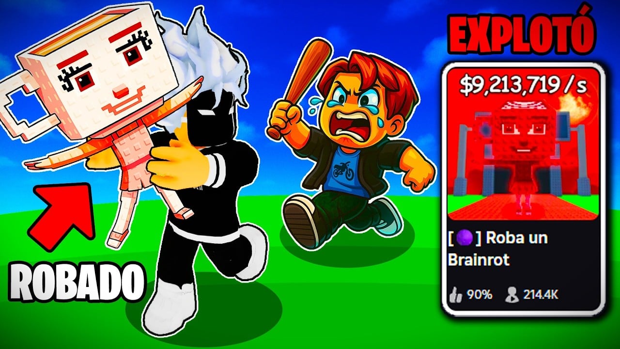 ¿Qué es Robar Brainrot en Roblox y por qué es tendencia?